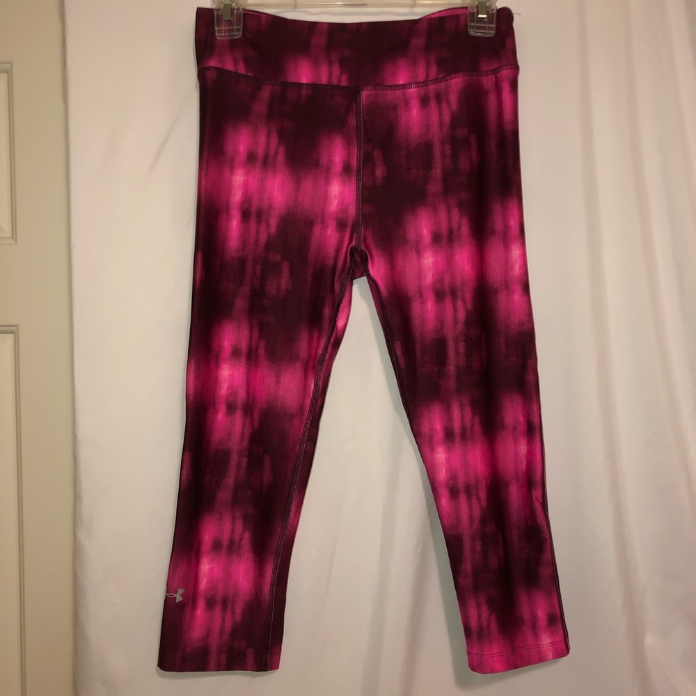 Under Armour Purple/Maroon and Pink Leggings